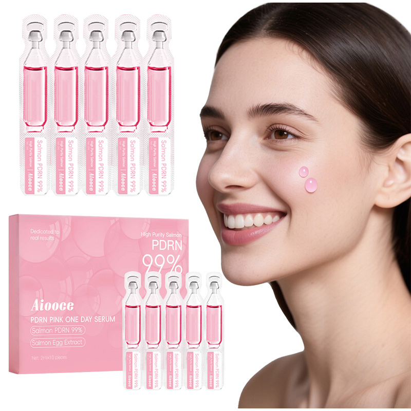 Collagen Peptide Powder - แซลมอนเซรั่มโปรตีนเปปไทด์เอสเซ้นส์ 2 มล. X 10 ชิ้นต่อต้านริ้วรอย,