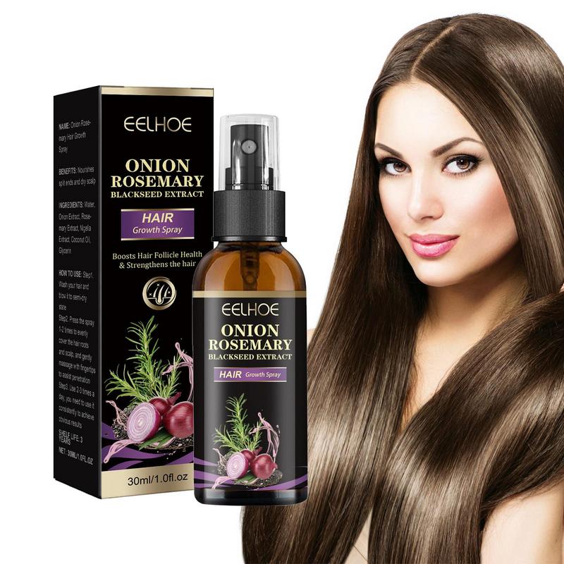 Biotin Hair Growth - 30ml Hair Growth สเปรย์หัวหอมโรสแมรี่หนาแน่นสเปรย์ผม Rosemary Essential