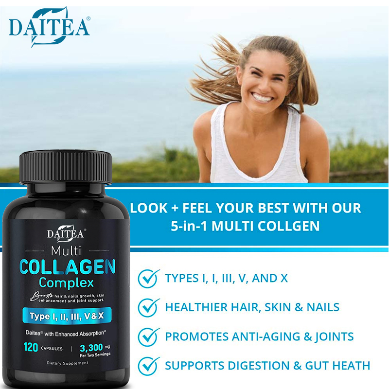 แคปซูลมัลติคอลลาเจนคอมเพล็กซ์  - Digestive Enzyme Blend บทวิจารณ์และราคา