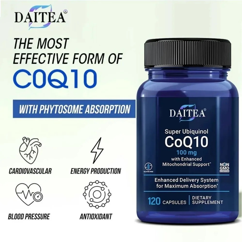ยูบิควินอล 100 มก. CoQ10, บำรุ - Coq10 Ubiquinol Softgel บทวิจารณ์และราคา