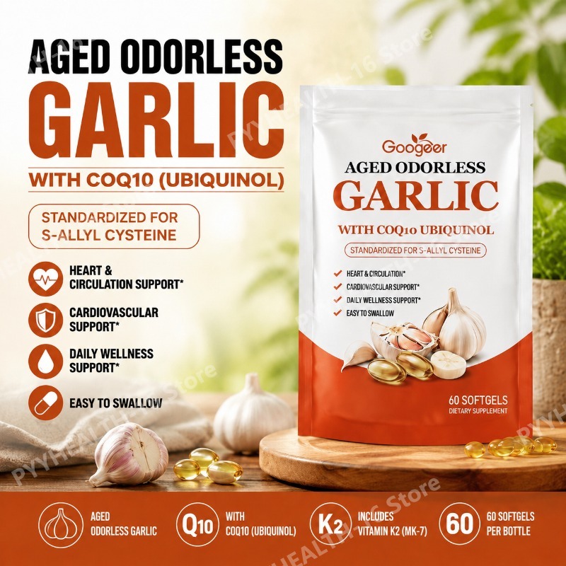 กระเทียมไร้กลิ่นสูตรพิเศษชนิดซ - Coq10 Ubiquinol Softgel บทวิจารณ์และราคา